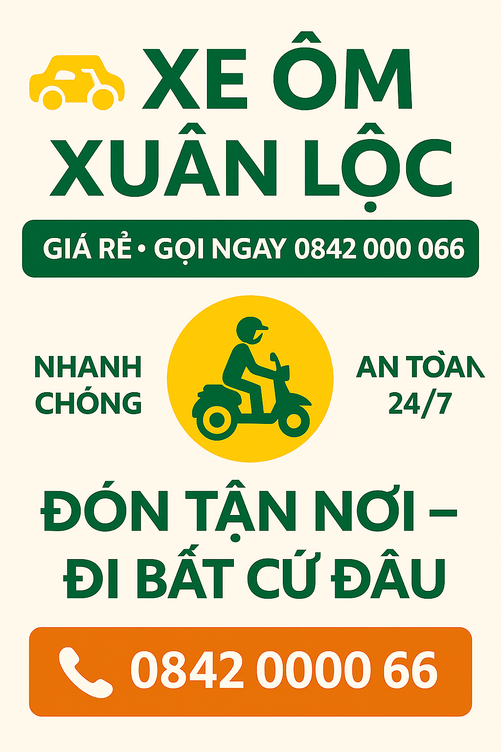TXO247DN – Taxi Xe Ôm 247 Đồng Nai