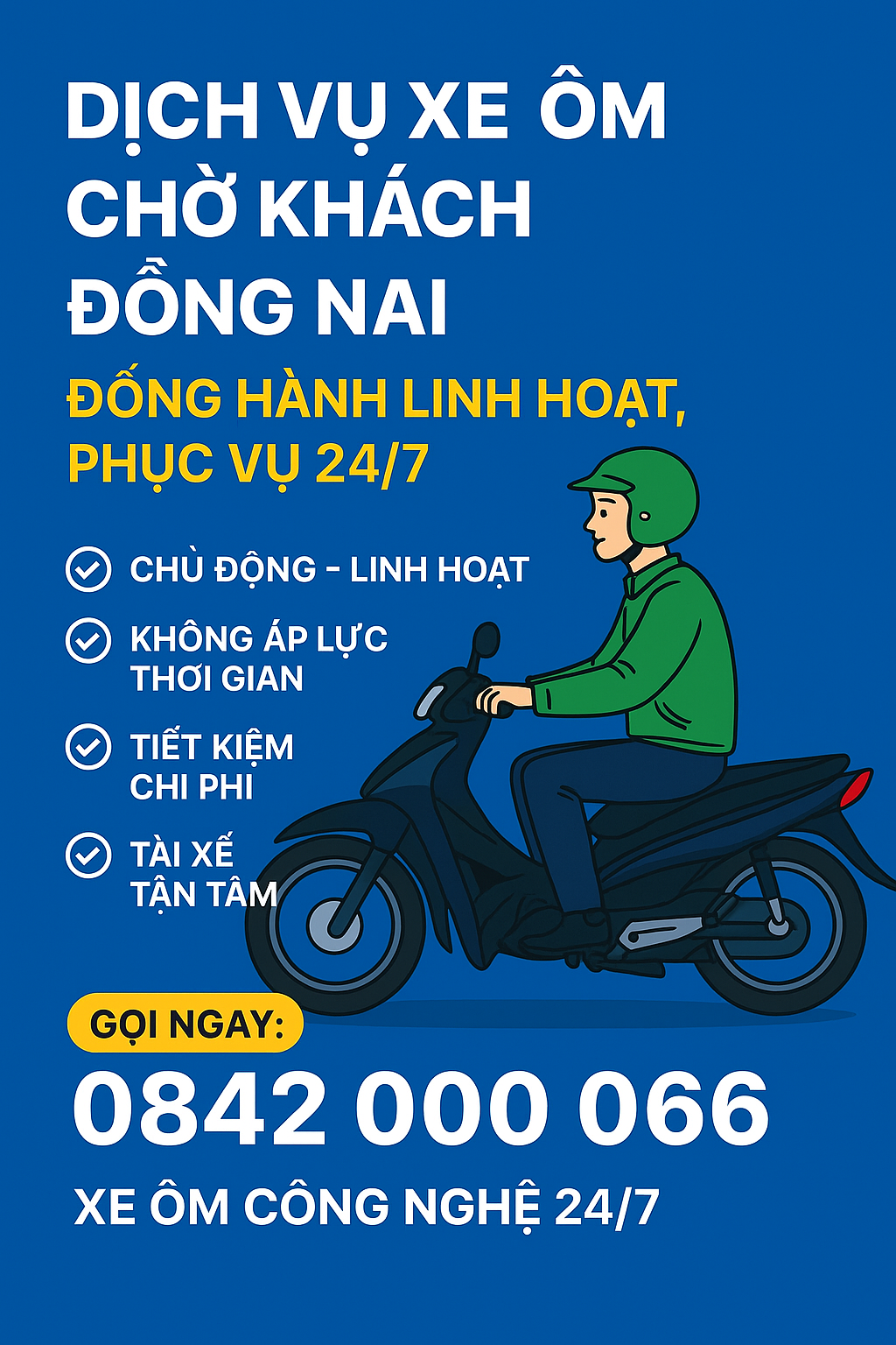 TXO247DN – Taxi Xe Ôm 247 Đồng Nai