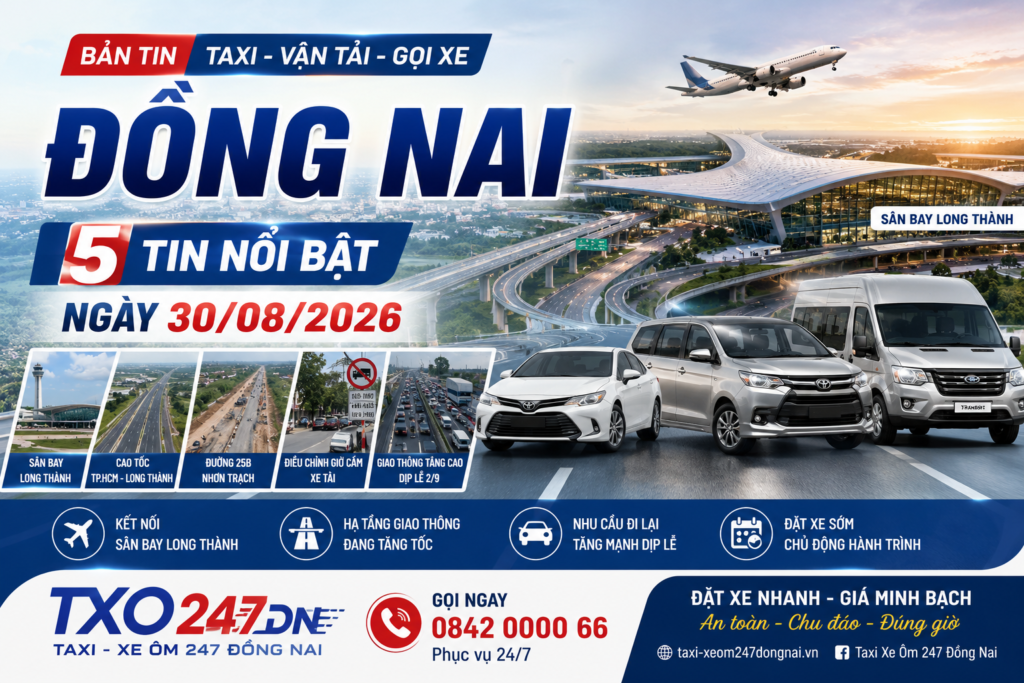 TXO247DN – Taxi Xe Ôm 247 Đồng Nai