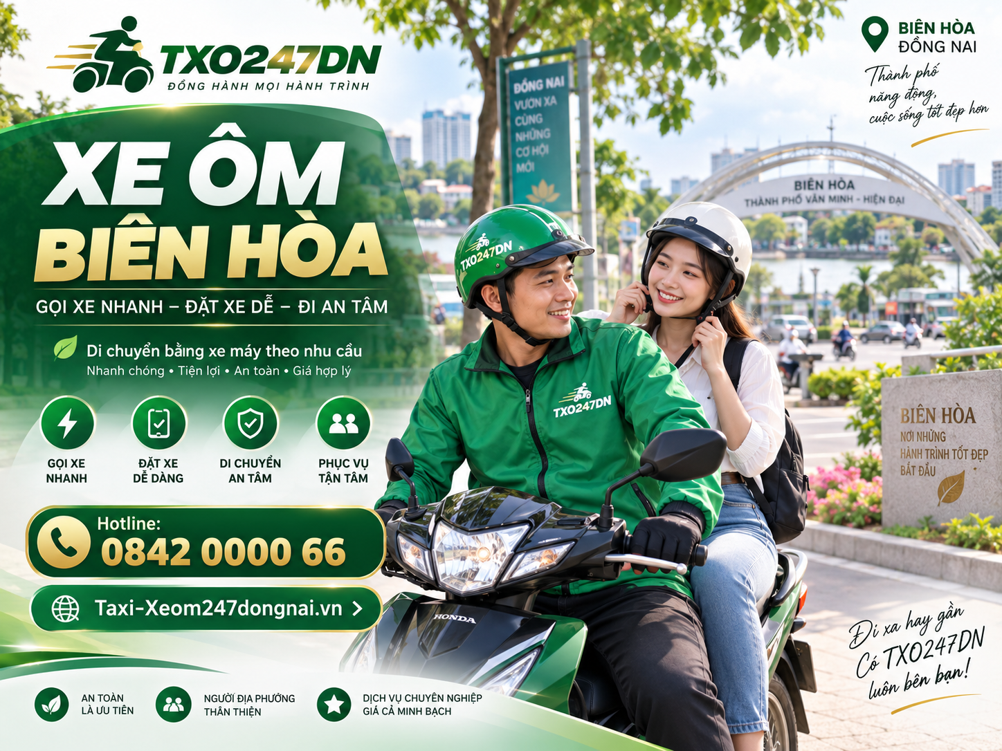 Xe Ôm Biên Hòa