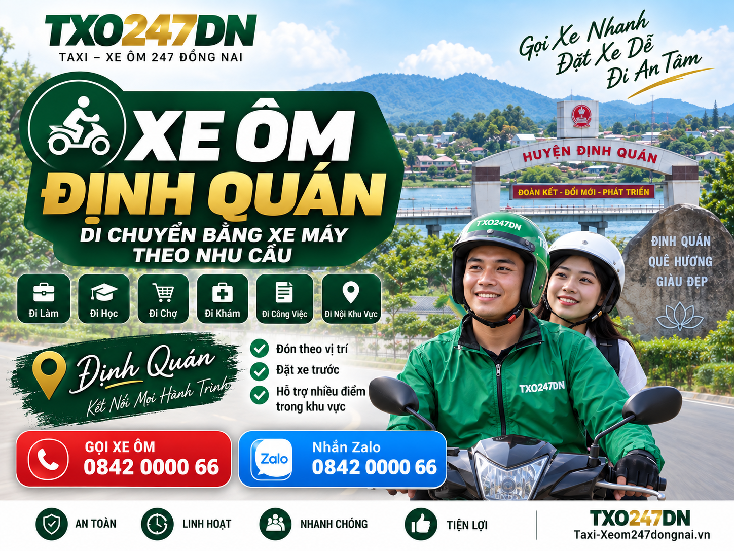 Xe Ôm Định Quán